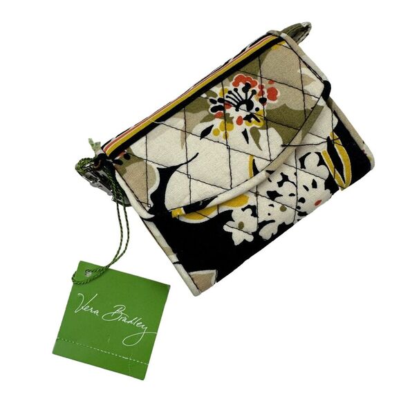 NWT Vera Bradley Super Smart Wristlet Wallet Purse Dogwood #12556-134 MSRP $38 - Picture 1 of 7